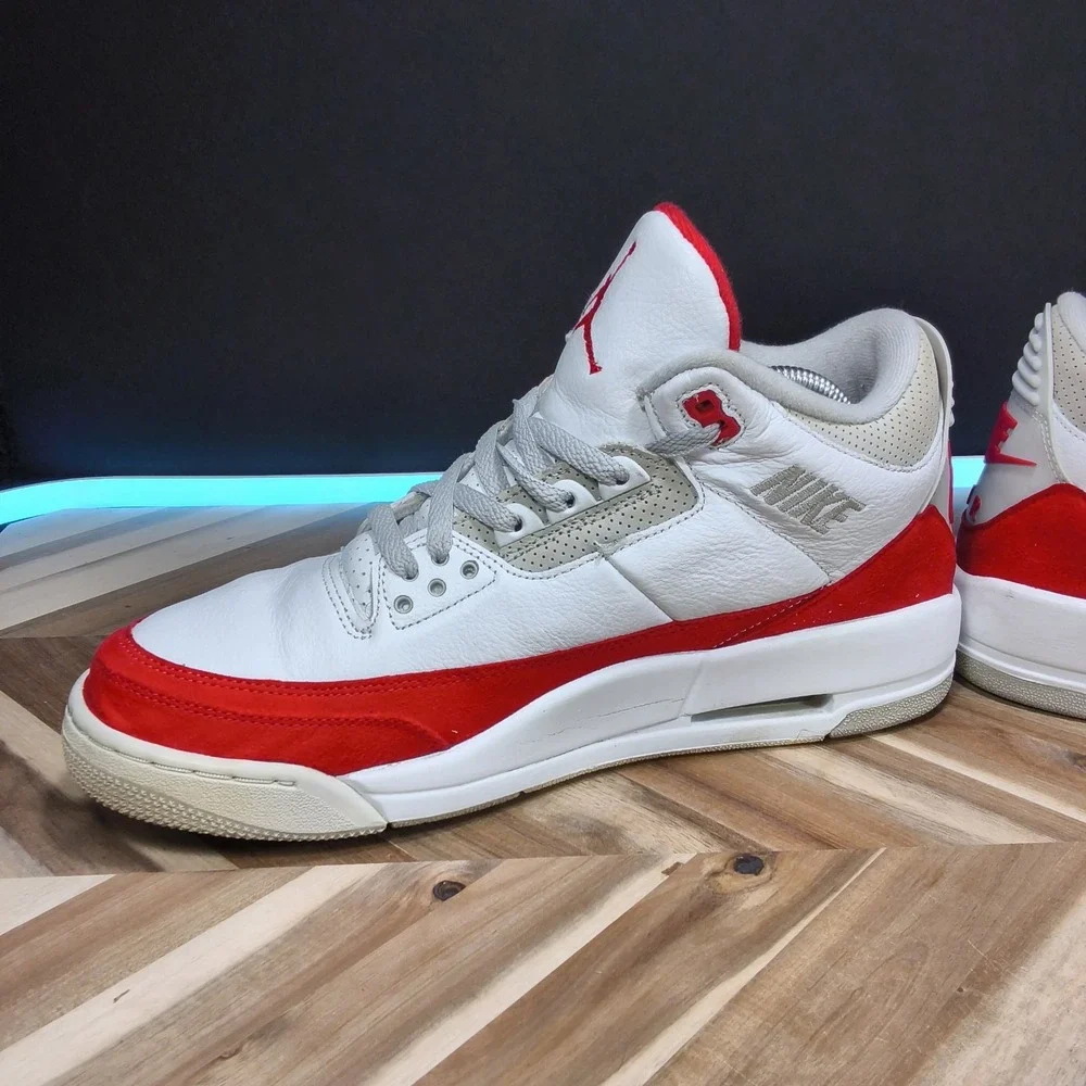 Jordan Air Jordan 3 Retro Tinker Air Max 1 Men's 12 Sneakers CJ0939-100 White
